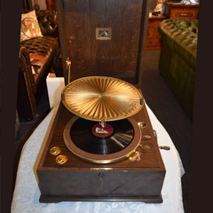 世界1000台限定】HMV460 グラモフォン ルミエール 卓上蓄音機