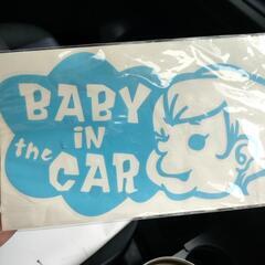 BABY IN CARのステッカー