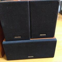 DENON　5.1ch　スピーカー　2個無いですが音は良いです。...