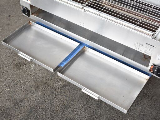 ≪yt974ジ≫ マルゼン ガス下火式焼物器 MGKS-204 赤外線バーナー