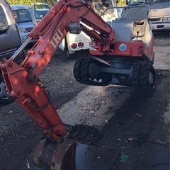 IHI IS-7GX 縦旋回,ゴムキャタ 油圧ショベル ミニユンボ バックホー IHI