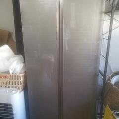 大型2ドア冷蔵庫AQR-SBS45F