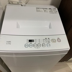 【ネット決済】【美品】洗濯機　エルソニック　5kg