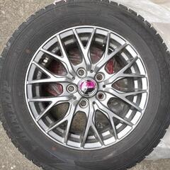 スタッドレスタイヤ　ホイール付　15インチ　195/65R15　