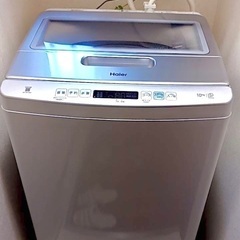 11月2日新品購入　洗濯機　10kg ハイアールJW-HD100...