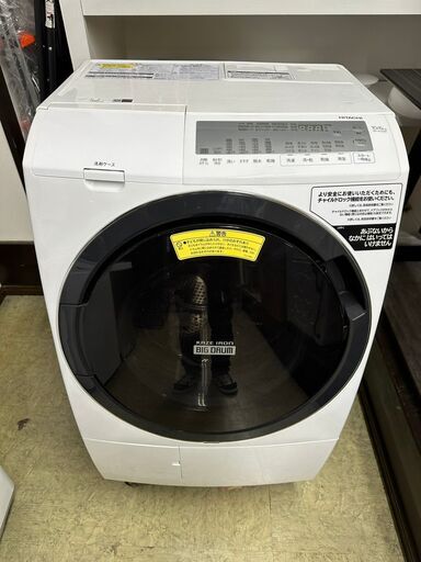 HITACHI ヒートリサイクル 風アイロン ビッグドラム BD-SG100FL ドラム式洗濯乾燥機 2021年製 78L 家電 日立