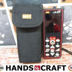 MAX　マックス　LS-811　レーザー距離計　ケース/乾電池付き　通電のみ確認済み　【ハンズクラフト宜野湾店】 MAX マックス LS-811 レーザー距離計 ケース/乾電池付き 通電のみ確認