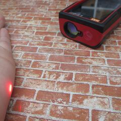 MAX マックス LS-811 レーザー距離計 ケース/乾電池付き 通電のみ確認