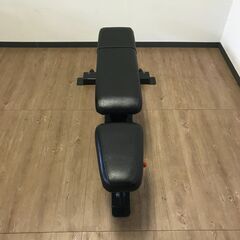 中古 アジャスタブルベンチ Think Fitness トレーニングベンチ 業務用 プロ仕様商 高さ/45.5cm 幅/67.5 (27)cm 奥行/137cm 博多区 金の隈