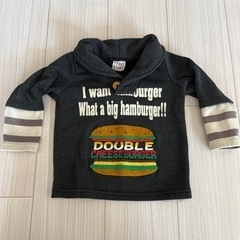 ハンバーガー　スウェット　95サイズ　