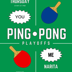 Ping Pong with 外国人