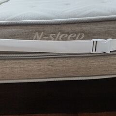 使用期間5か月 ニトリ クイーンベッド ベッドフレームとマットレスのセット 美品