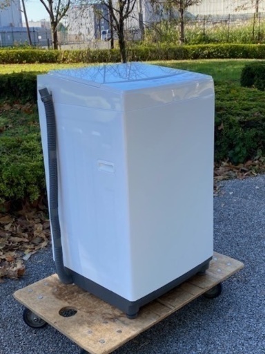 IRIS OHYAMA アイリスオーヤマ 全自動洗濯機 6.0kg IAW-T605WL 取説付 2022年製