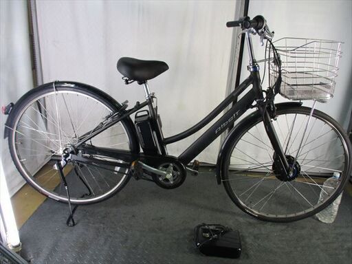 Ｄ143　★整備済み　中古電動自転車　ブリヂストン　アルベルトE★【27インチ　　6Ah　　グレイ】