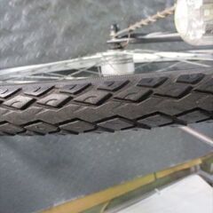 Ｄ146★16800円★整備済み スポーツ中古自転車 【クロスバイク　Panasonic　イージーライダーグレイ　40ｃｍ　】