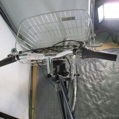 Ｄ146★16800円★整備済み スポーツ中古自転車 【クロスバイク　Panasonic　イージーライダーグレイ　40ｃｍ　】