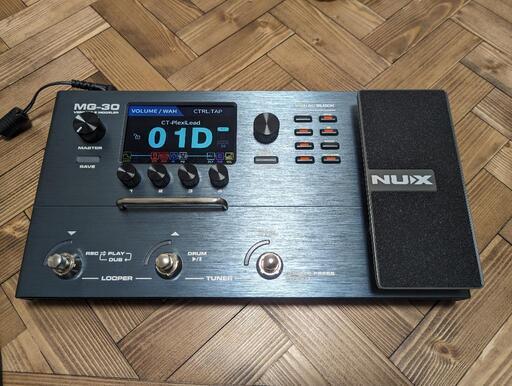 NUX MG-30（ニューエックス）ギターマルチエフェクター【10月22日購入】