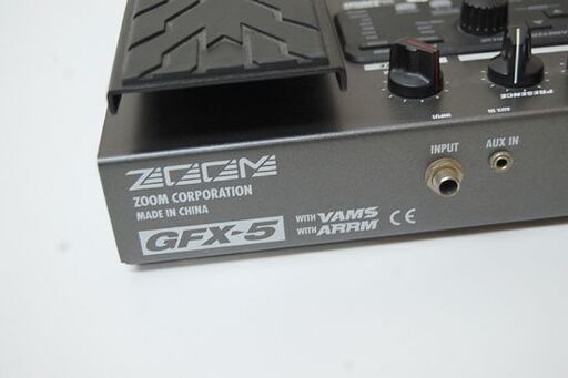 ジャンク扱い ZOOM マルチエフェクター GFX-5 ブラック ギター ズーム ジャンク扱い ZOOM マルチエフェクター GFX-5 ブラック ギター ズーム