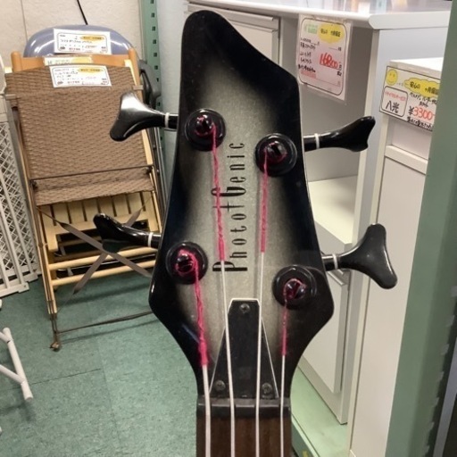 リサイクルサービス八光】幅32㎝ Photogenic 4弦ベースギター Used リサイクルサービス八光】幅32㎝ Photogenic 4弦ベースギター Used