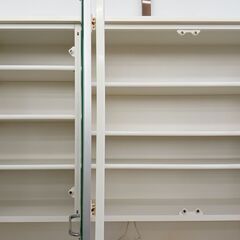 ☆ジモティ割あり☆ レンジボード シルバー H201×D46×W120.5 