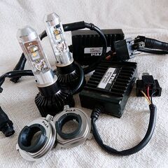 <<売却済>>【USED】LEDヘッドライト PIAA H4 L...