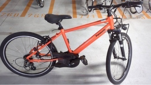 【取引中】電動アシスト自転車　ほぼ新品