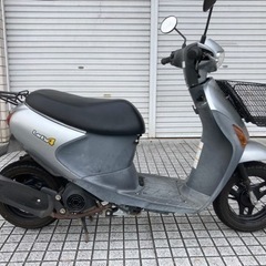 【ネット決済・配送可】【レッツ4】50cc スズキ製　CA45A...