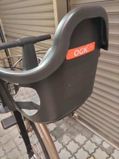 ヤマハ電動自転車PAS X541 PZ26LS チャイルドシート前後付