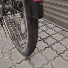 ヤマハ電動自転車PAS X541 PZ26LS チャイルドシート前後付