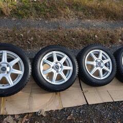 軽アルミホイル付スタッドレスタイヤ（ブリザックVRX）4本