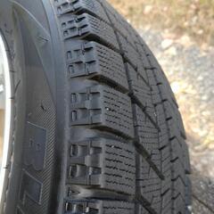 軽アルミホイル付スタッドレスタイヤ（ブリザックVRX）4本