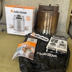 ソロストーブ　キャンプファイヤー　solo stove