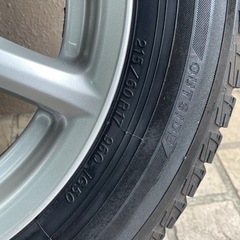 トヨタ エスティマ純正アルミホイール付スタッドレスタイヤ 215/60R17