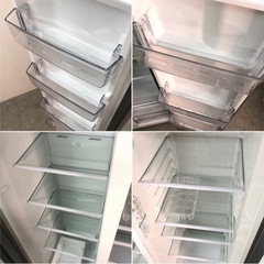 激安✨高年式AQUAフレンチドア 大型冷凍冷蔵庫 配達可