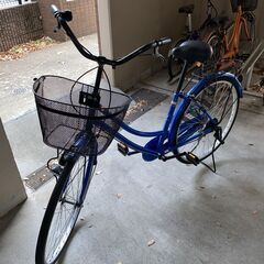 青）自転車