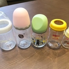 哺乳瓶セット　ピジョン、コンビ、ヌーク　赤ちゃん　ベビー　出産準備