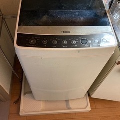 洗濯機　ハイアール　2018年製