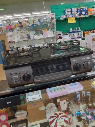 【ドリーム川西店】中古家電/2020年製/リンナイガステーブル/PT20N-BKL/都市ガス【御来店限定】