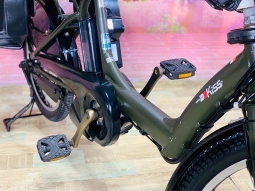 ❹5814子供乗せ電動アシスト自転車YAMAHA 20インチ良好バッテリー