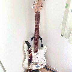 エレキギター　アンプセット　squier by fender