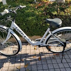 折り畳める変速自転車　26インチ