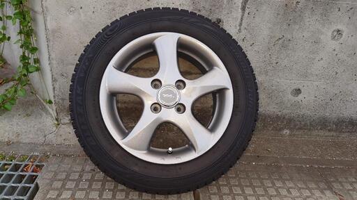 BSアルミタイヤset165-65-R14タンク - タイヤ、ホイール 