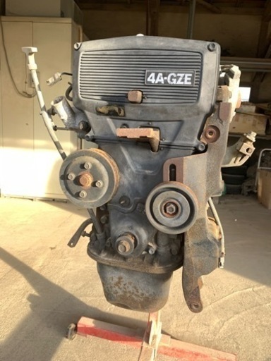 4A-GZE コンロッド×4本 トヨタAE92、AW11など 子メタル付き 4A-GZE エンジン AE92 AE101 AW11 4A-GZE コンロッド×4本 トヨタAE92