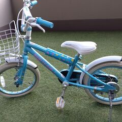 子供用自転車  16インチ  デューリーガール 水色