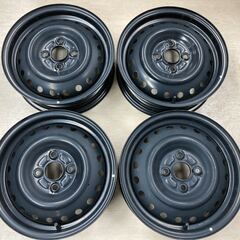 ダイハツ ムーヴキャンバス純正スチール◇4.5J 14インチ IS45 PCD100 
