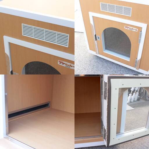 T610)【東京・神奈川限定配送】KAWAI ワンだぁルーム 犬小屋 防音 電動