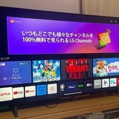テレビ　65型　LG