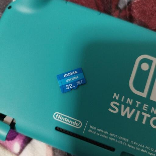 今日限定価格 Nintendo Switch LITE ターコイズ  SDカード付 シリコンケース付