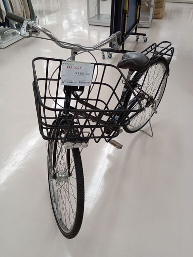 ★ジモティ割あり★ サカモトテクノ　オーガスタ 自転車 27インチ 黒 クリーニング済み TC169