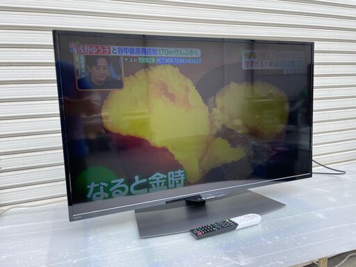 ★動作〇★ テレビ SHARP 4T-C40BJ1 BS4K・110度CS4Kダブルチューナー内蔵の液晶テレビ 40V型